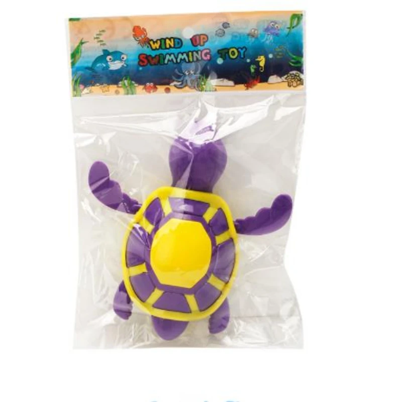 1Pc Bath Toys Turtles Baby Bath Baby Clockwork Swimming Toys Pool Accessories Baby Water Play Random Colour