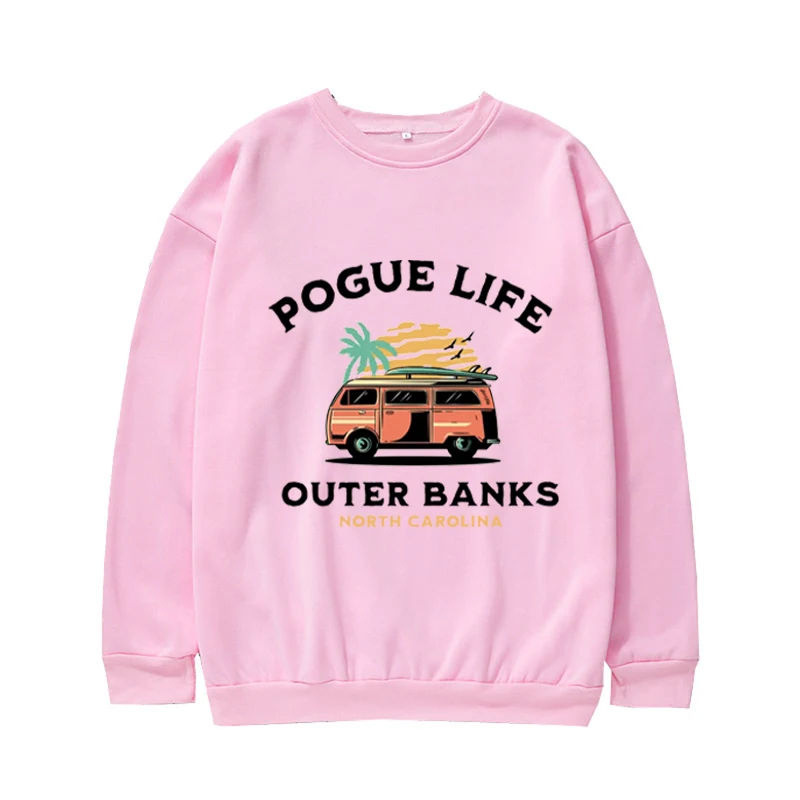 Большой пуловер Pogue Life Outer Banks North Carolina Obx подарки Traveler толстовка в стиле ТВ-шоу