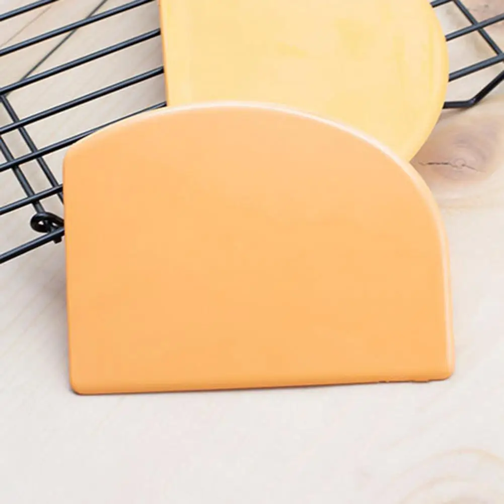 

Bread Scrape Useful Easy Cutting Soft Dessert Baking Spatula Dough Cutter for Bakery