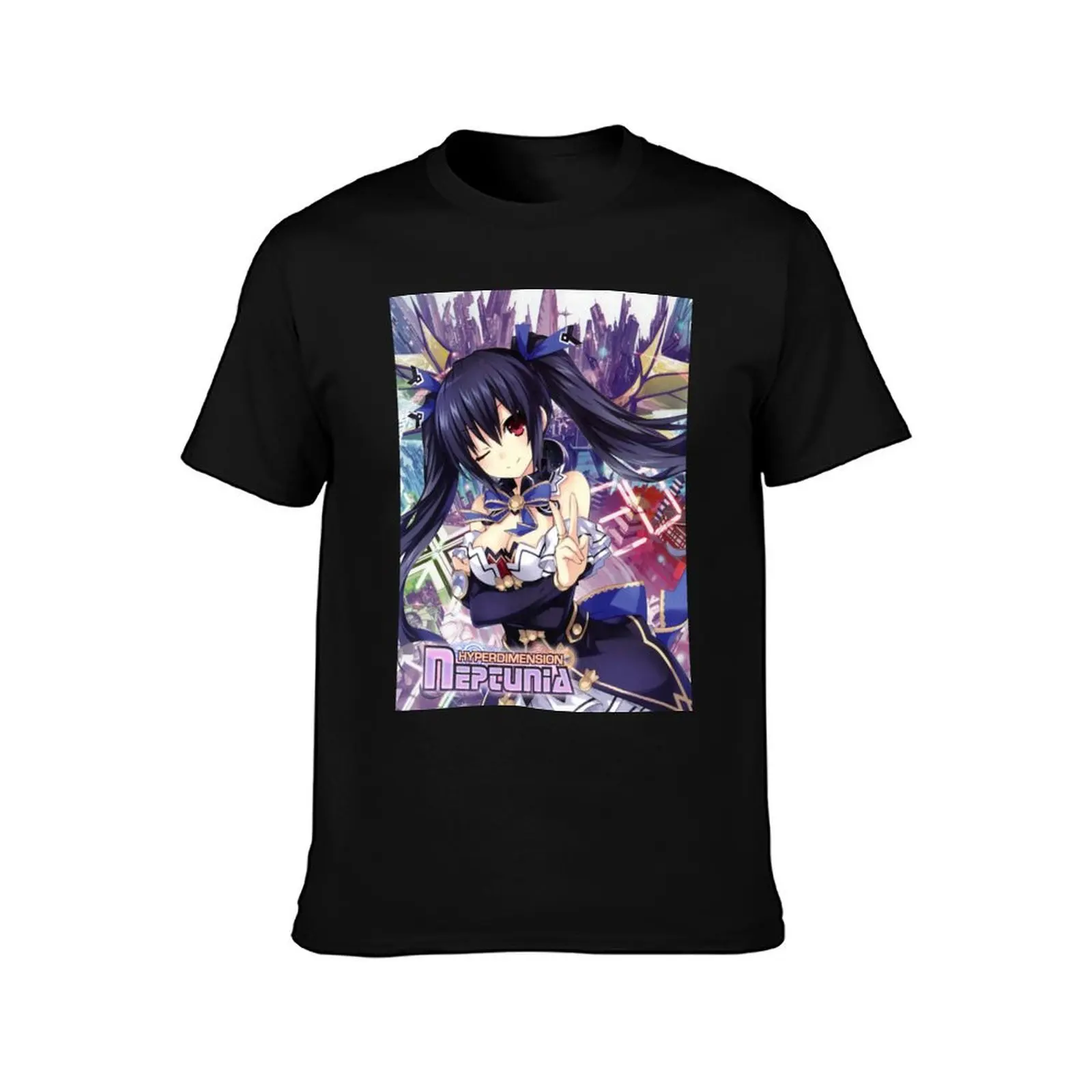 Фото Футболка Anime Hyperdimension Neptunia Noire, повседневная футболка большого размера №2