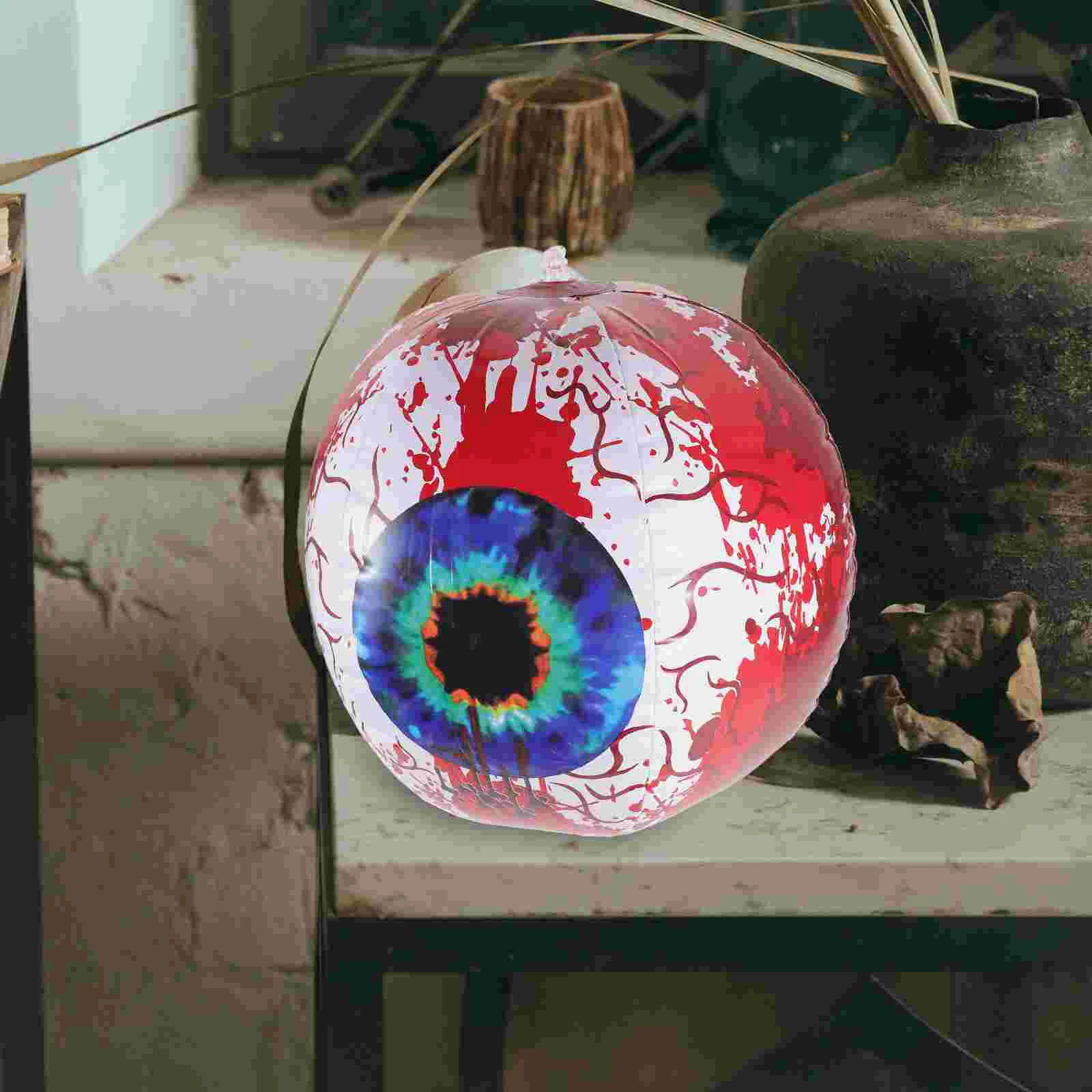 Орнамент Хэллоуин украшения для бассейна надувные огни глаз поставки ПВХ на