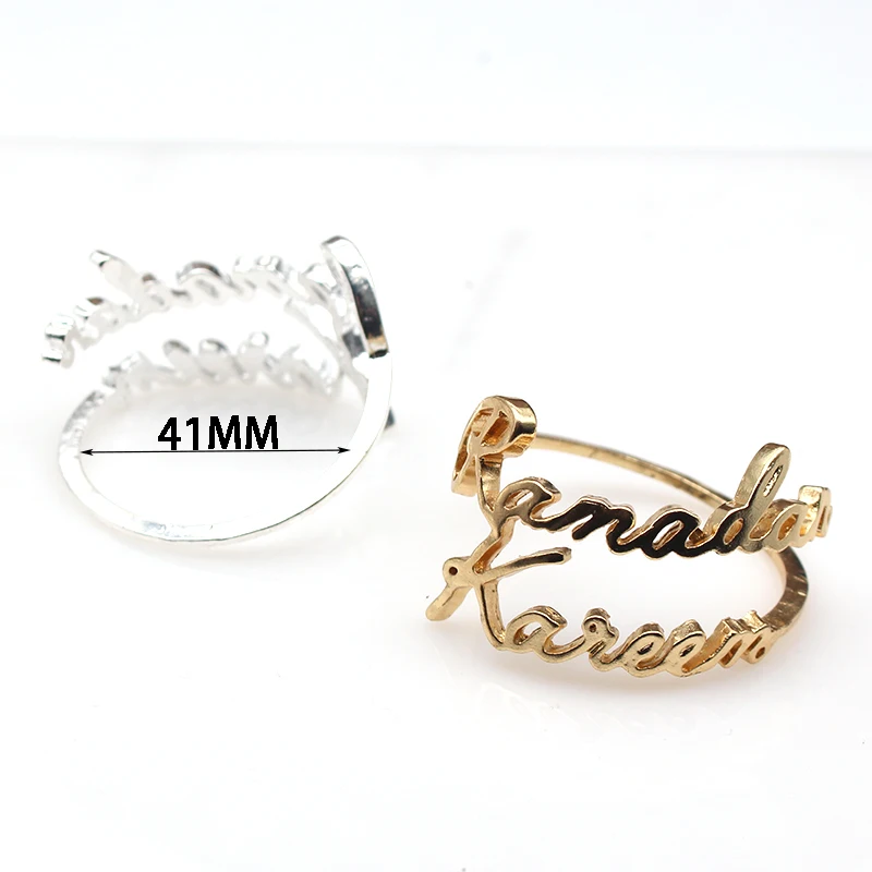 

Изысканное кольцо для салфеток из сплава с надписью, 12 шт.