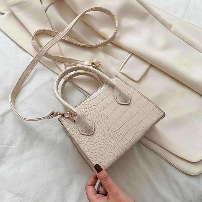 

Trend Stone Pattern Shoulder Bags for Women Casual Designer Handbags Small Crossbody Bags PU Leather Flap Travel Hand Bag