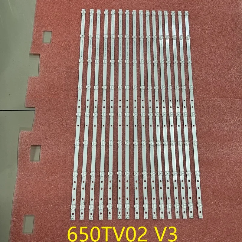 Комплект светодиодной ленты с подсветкой для Sony KD-65XG8098 KDL-65W858C KDL-65W850C KDL-65W855C 650TV02 V3