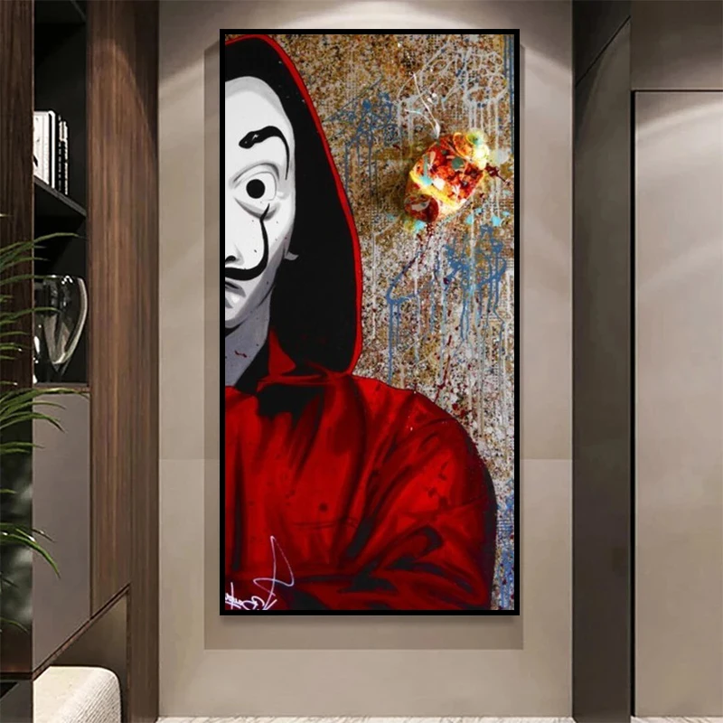 Фотообои с изображением людей на половину лица настенные картины для ТВ-сериала