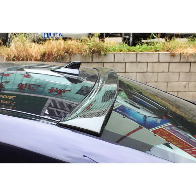 Задний багажник из углеродного волокна спойлер на заднее лобовое стекло крыло