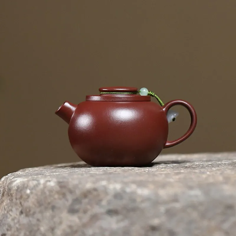 

BRTRINBSY TEA Ручной фиолетовый глиняный чайник 90 мл