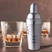 hot sale 700ml cocktail shaker eco friendly leak proof stainless steel double wall cocktail mixers for bar