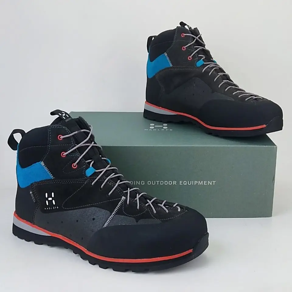 

MEN`S G-TEX Genuine leather waterproof hiking climbing boots Mens slip-resistant country cross trekking mountaineering boots