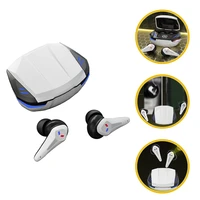 1 pair wireless headphone low delay breathing light gaming earbud with mic