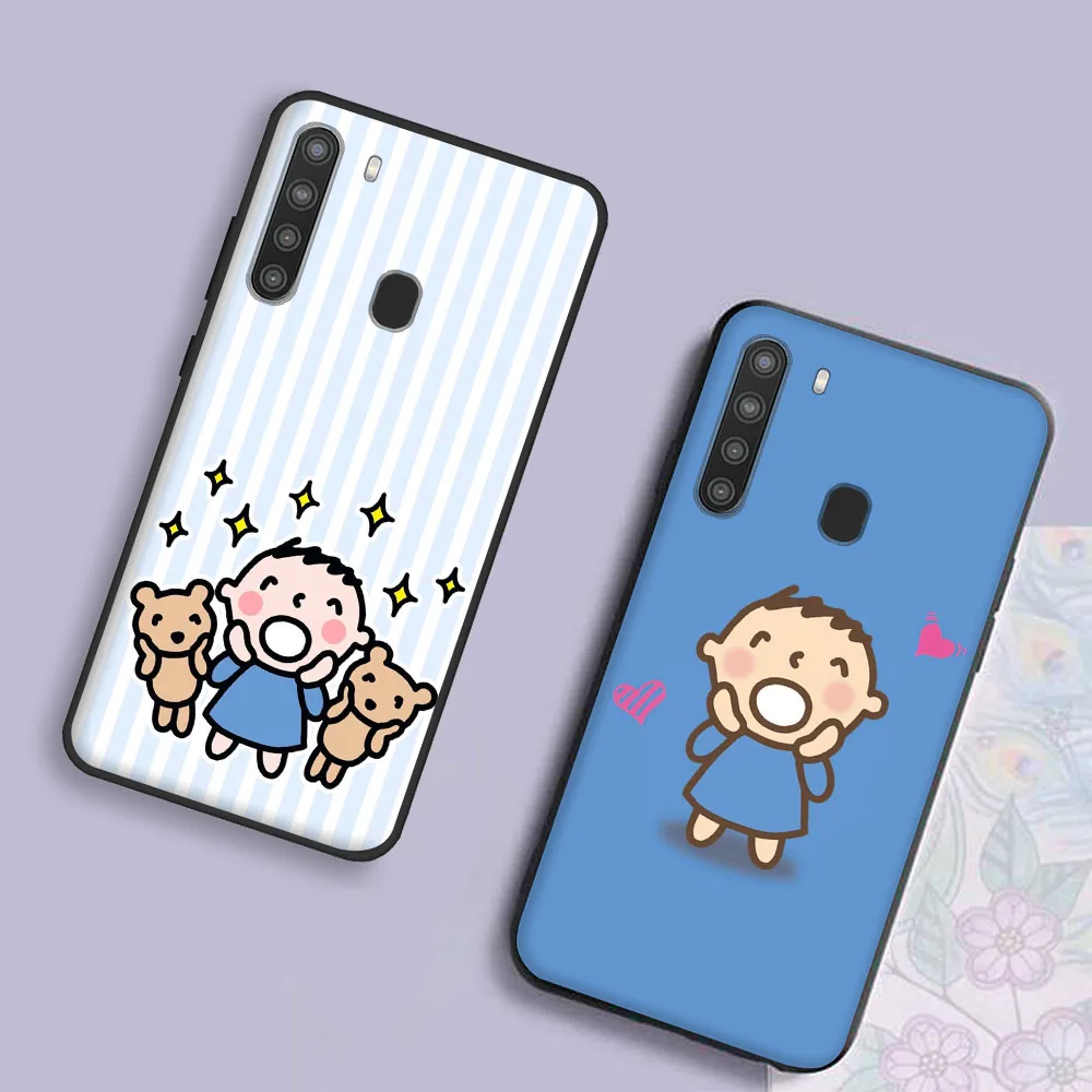 Minna No Tabo Cover for Realme 3 3I 5 5I 5S 6 6S 6I 7 7I C17 C15 C2 C3 X2 XT Pro Black Phone Case