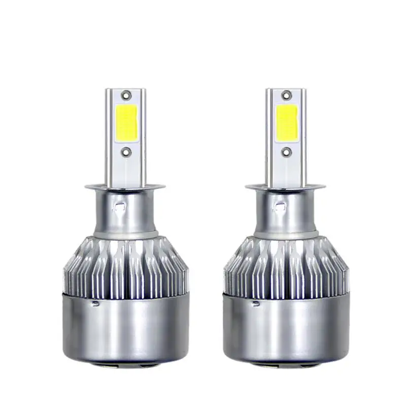 

Auto Car Styling Auto Accessories 200W 20000LM H3 6000K White LED Headlight Hi/Lo Power Bulbs Kit New High Quality Hot sale