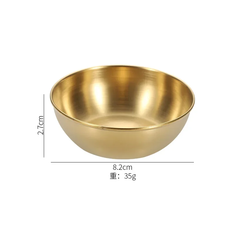 

Тарелки для приправ из нержавеющей стали