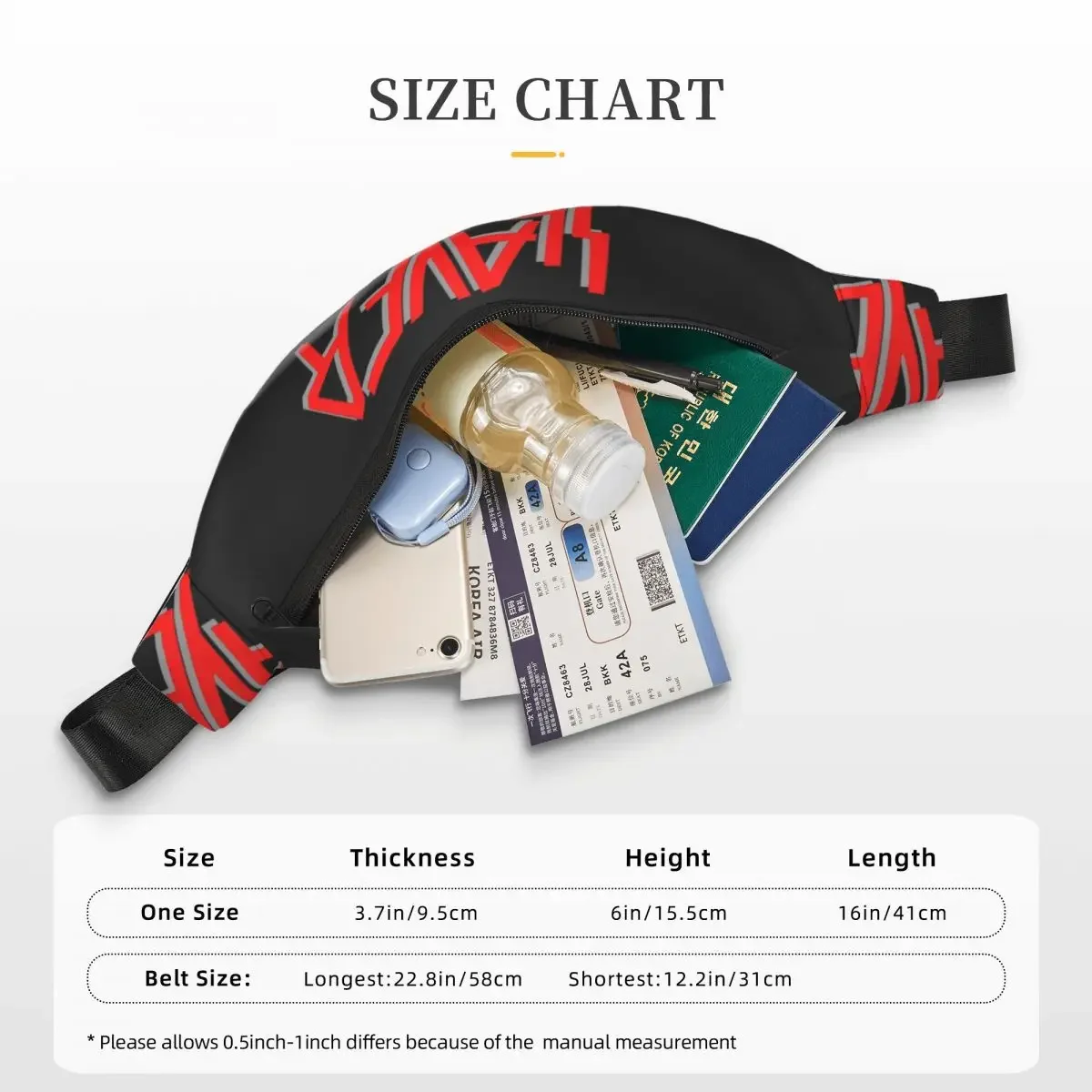 Модная поясная сумка Heavy Metal Rock Band Slayers для путешествий пеших прогулок женщин и