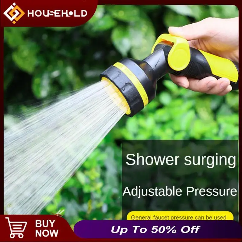 

Household Multifunctional Sprinkler Rubber-coated Agricultural Sprinkler Stepless Pressure Control Nozzle Garden Water Guns