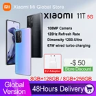 Смартфон Xiaomi 11 T, 128 ГБ256 ГБ, 1200 дюйма, ультра-Восьмиядерный, 67 Вт, зарядка, МП, Фотокамера