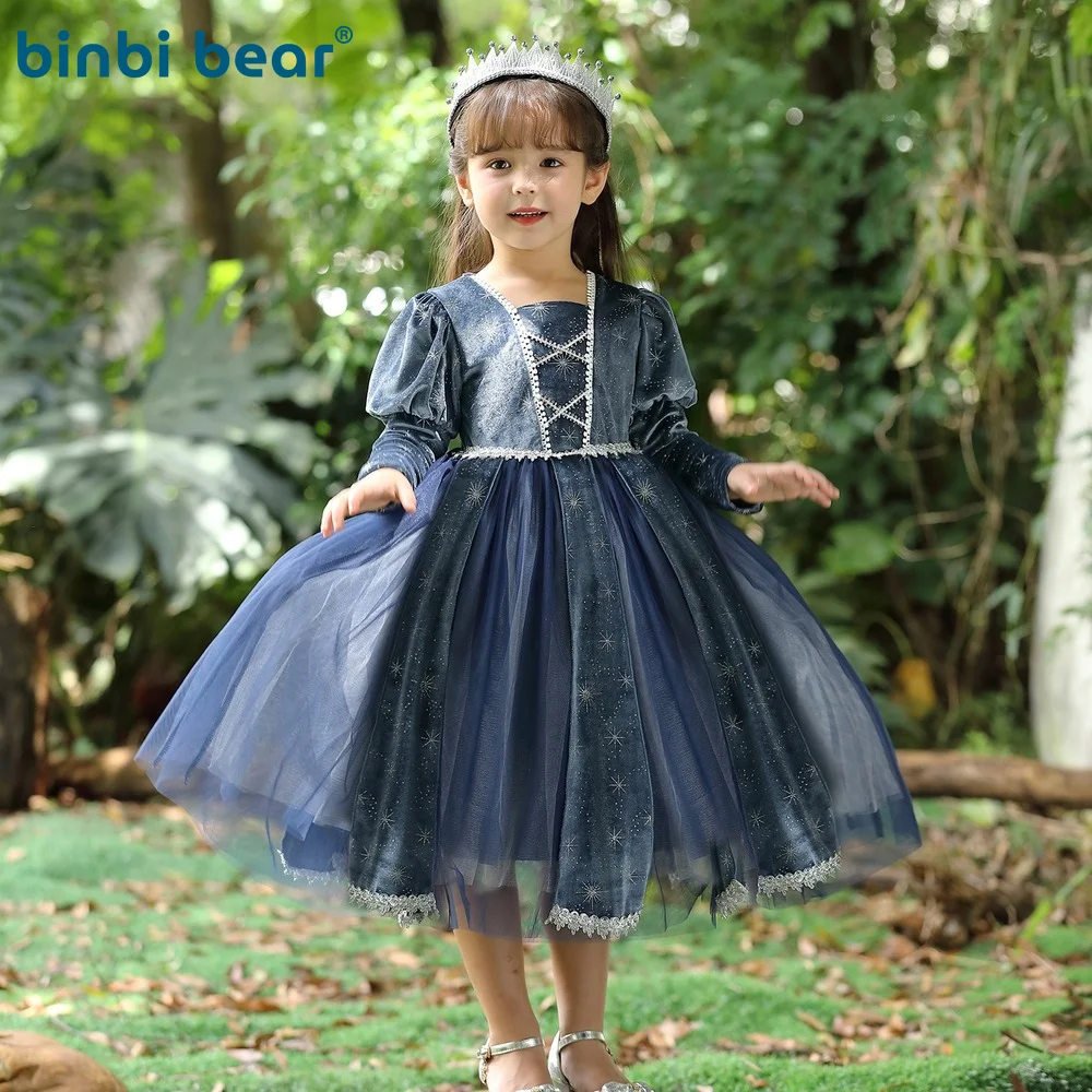 

Dress for Girls Baby Teens Party Wedding Ball Gown Princess Bridesmaid Costume for Kids Clothes Girl Children's Evening Clothing
