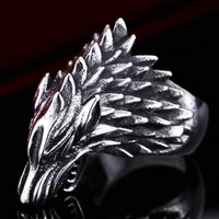 personalized jewelry wholesale right game ice wolf ring alloy mens domineering ring