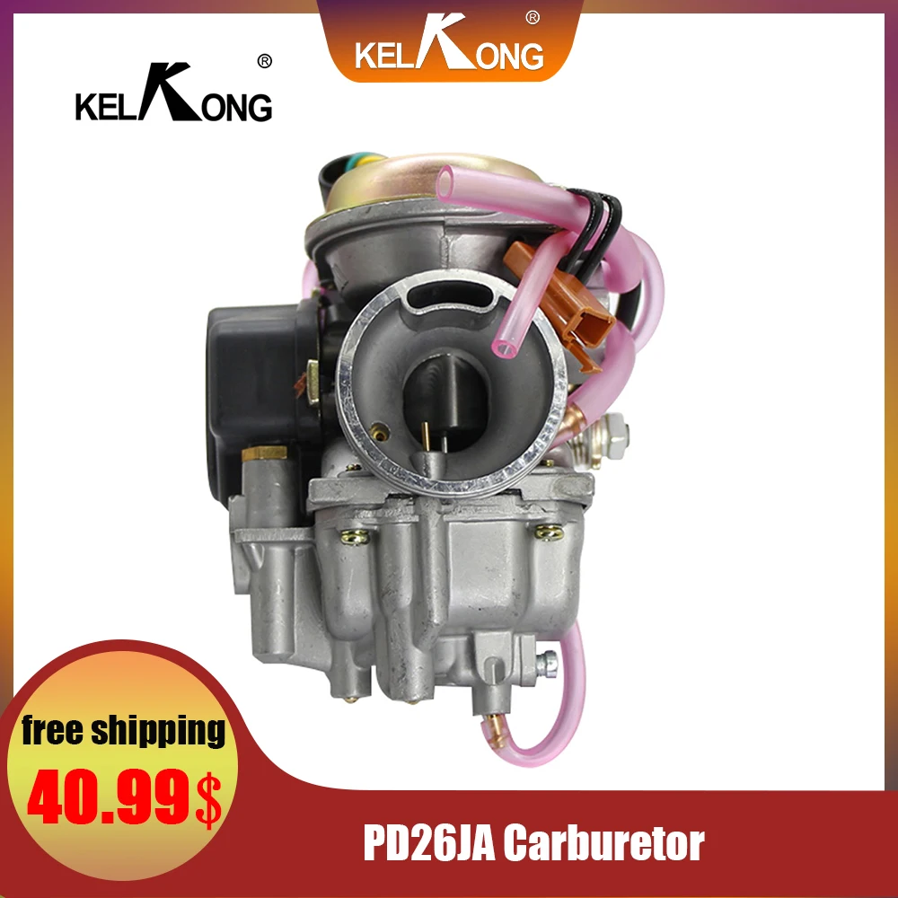 

KELKONG Carburetor Carb For Mikuni 26mm PD26 BS26 Fit For Suzuki AN125 AN150 Burgman 125 150 For Suzuki GS125 GN125 EN125