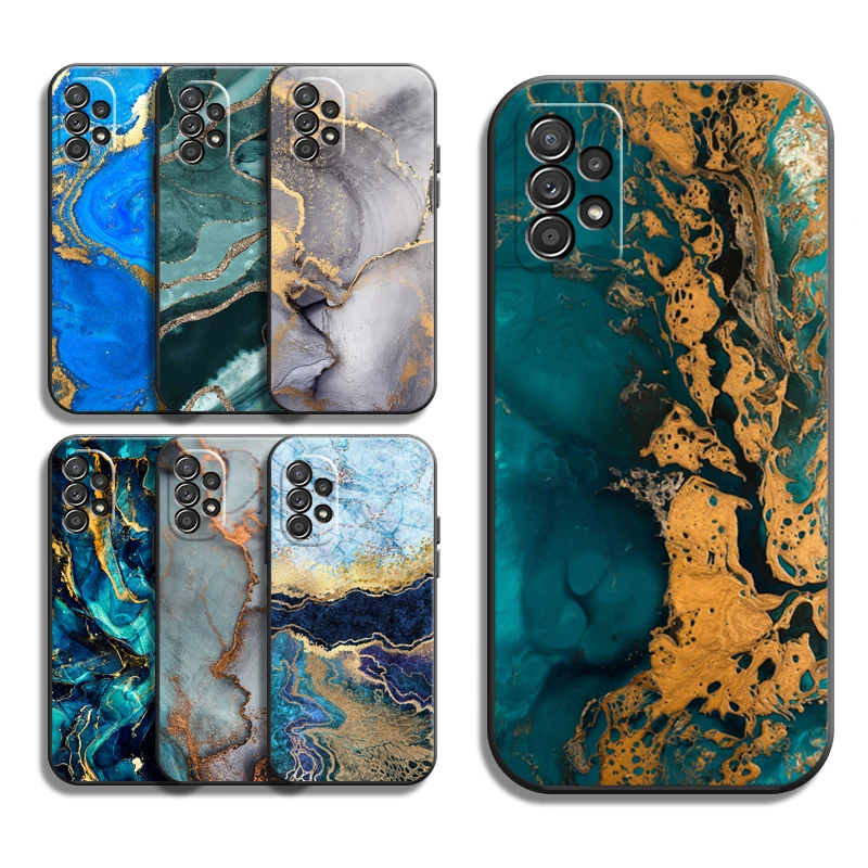 

Marble Fashion Phone Cases For Samsung Galaxy A31 A32 A51 A71 A52 A72 4G 5G A11 A21S A20 A22 4G Soft TPU Back Cover Carcasa