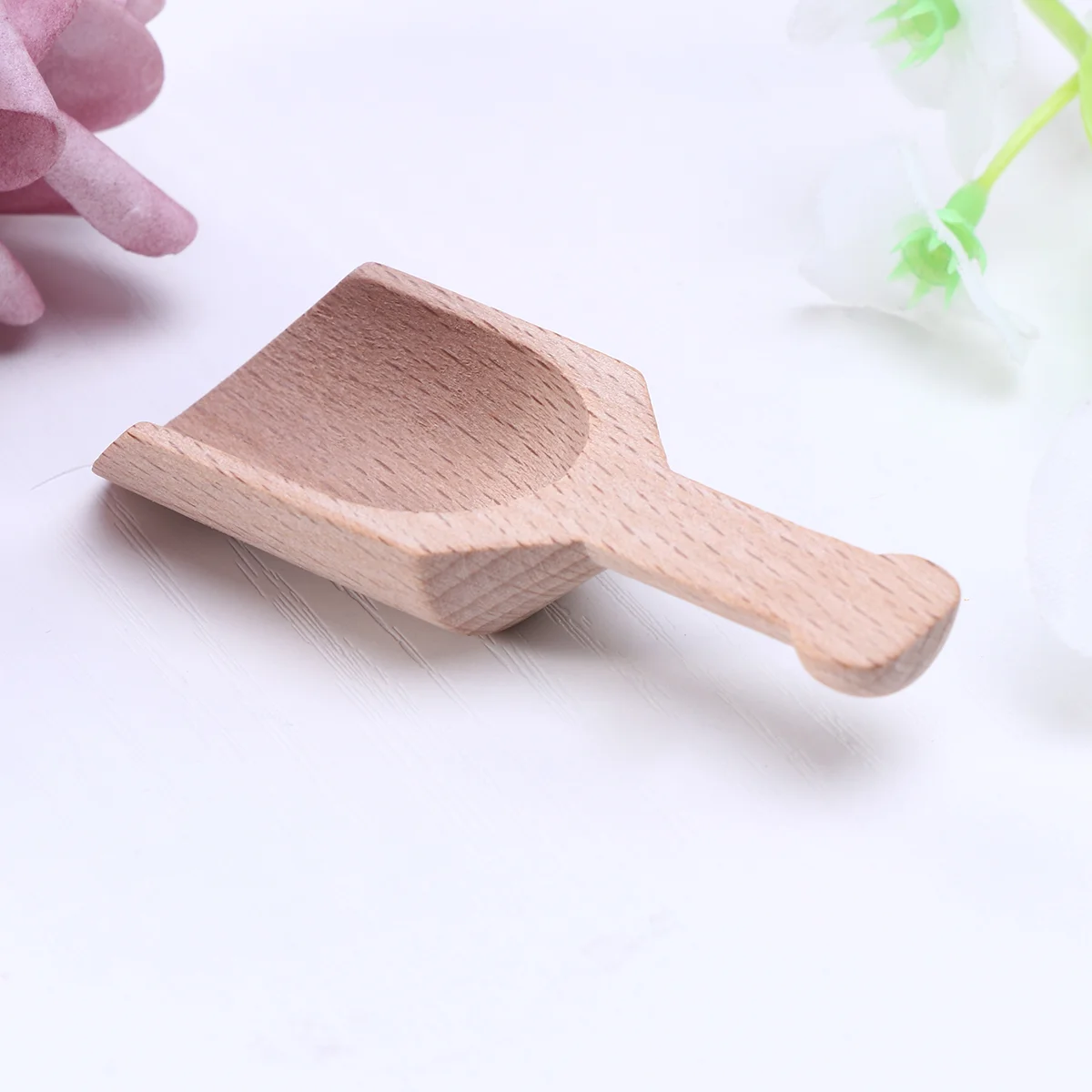 

Small Wooden Spoons Wood Soup Spoons Condiments Sugar Salt Honey Spoons Teaspoon for Kitchen Cooking Seasoning Oil Coffee Tea