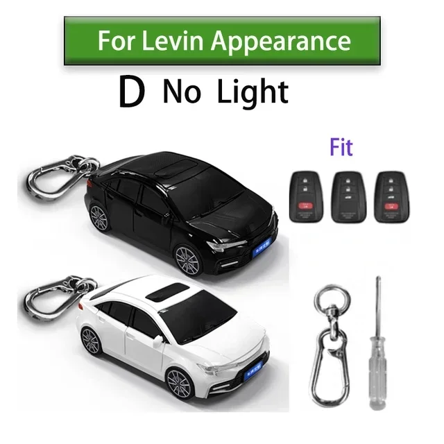 

Для Toyota Prius Camry Corolla C-HR CHR RAV4 Prado Стайлинг автомобиля Смарт-пульт дистанционного управления Чехол для ключей Брелок Сумка Брелок Аксессуары 2024