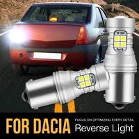 2pcs p21w ba15s 1156 7506 canbus error free led reverse light blub backup lamp for dacia dokker duster lodgy logan sandero