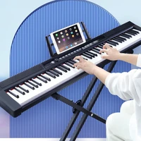 keyboard professional piano digital musical keyboard portable piano pedal sustain children teclado infantil musical instrument