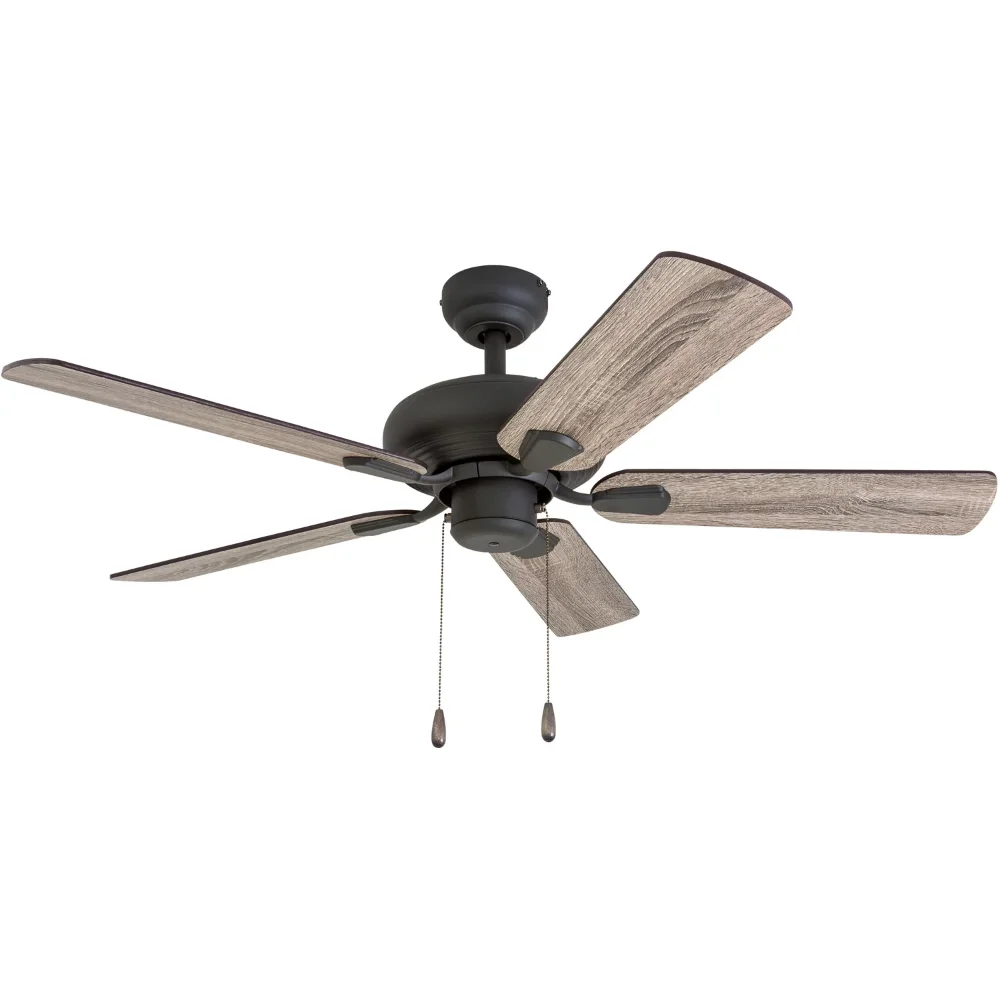 

42 ". Bronze Ceiling Fan with 5 blades zipper & Reverse airflow