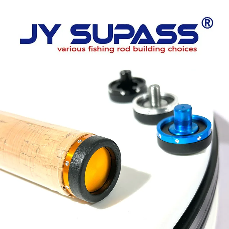 JY SUPASS 2 шт. резиновая Удочка с крышкой отделкой кольца