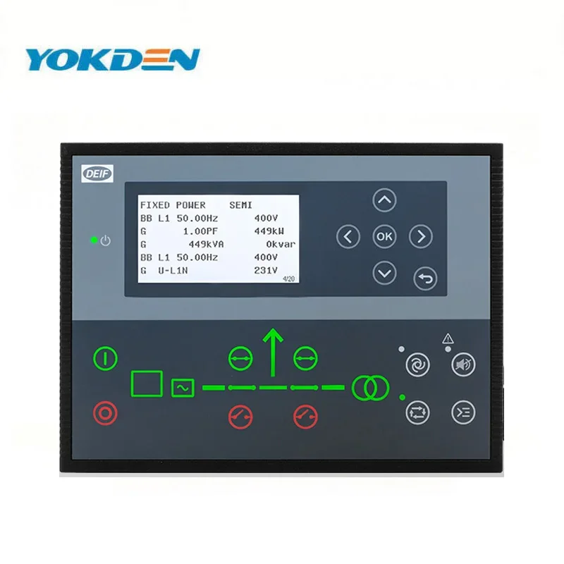 DEIF генератор параллельный контроллер Φ Mk II модуль управления генератором AGC 4 AGC4