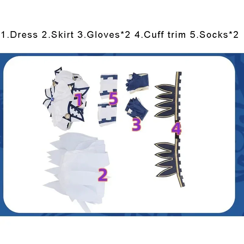 Аниме Record of Ragnarok II Brunhild костюмы для косплея женское платье юбки перчатки леггинсы