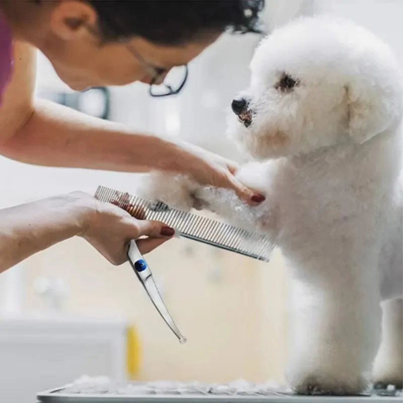 Ножницы для ухода за домашними животными из нержавеющей стали профессиональные