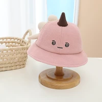 baby cute bucket hats three dimensional dinosaur summer and autumn childrens fisherman hat toddler boys girls panama cap