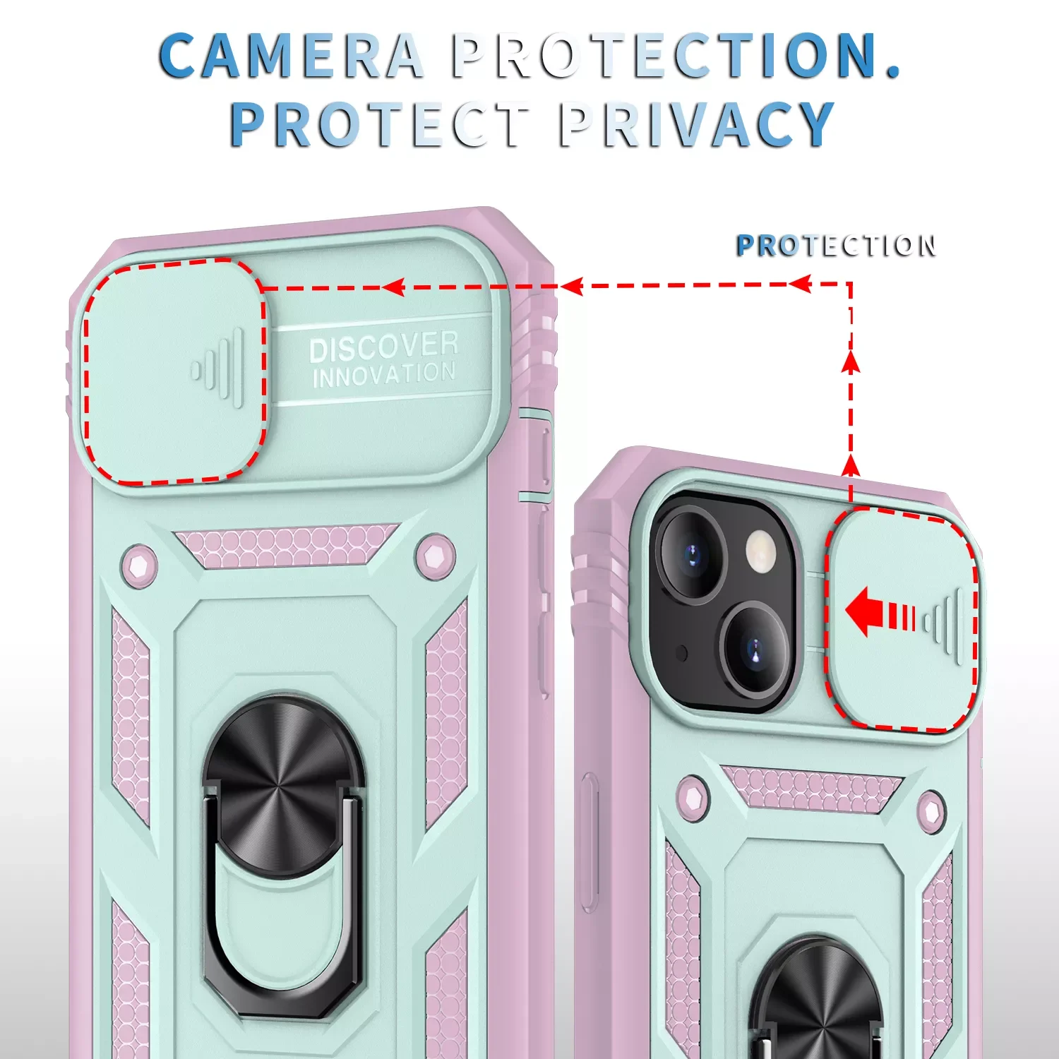 

Heavy Duty Finger Ring Case for Iphone 13 Pro Max 14 14Pro 12 Pro 11 Shock Proof Cell Phone Bag Cover for Iphone 14 Iphone14