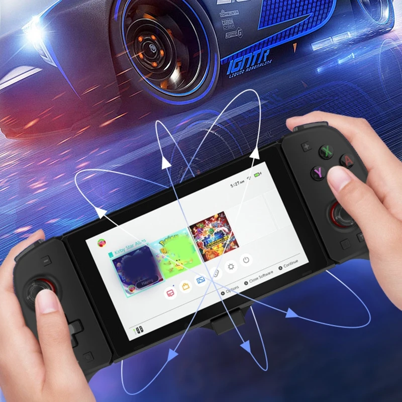 

20CB Wireless Controller Handheld Grip Dual Motor Vibration for NS Switch/Switch OLED