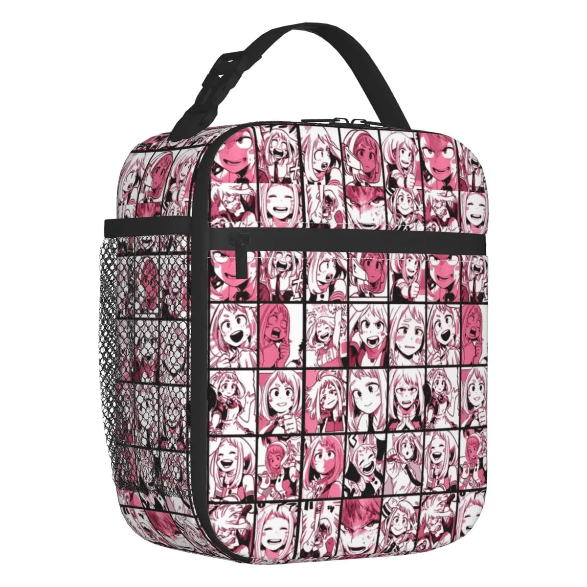 

Переносной Ланч-бокс с коллажем My Hero моя геройская Академия Uraraka Ochako для многофункционального кулера Термоизолированный Ланч-бокс для офиса