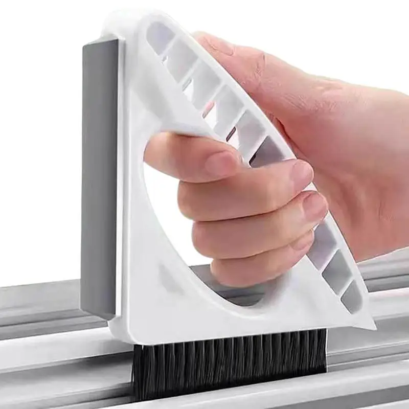 

Window Cleaning Brush Multi Purpose Sliding Door Squeegee Cabinet Crevice Brush Window Groove Cleaning Tool Window Slot Brush