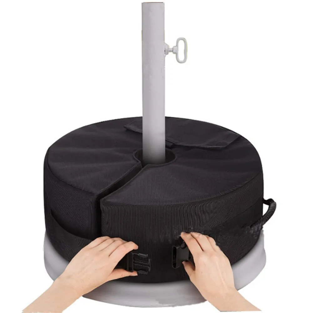 

Портативный Регулируемый зонт, основа для зонта, круглая черная навесная палатка, навес базового веса, тент, мешок для песка