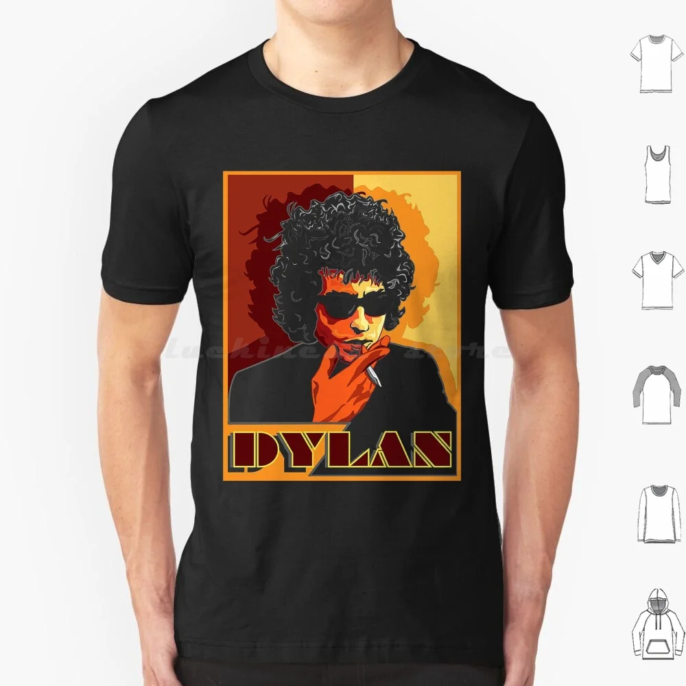 Официальный товар футболка Боба Дилана из хлопка для мужчин и женщин с принтом