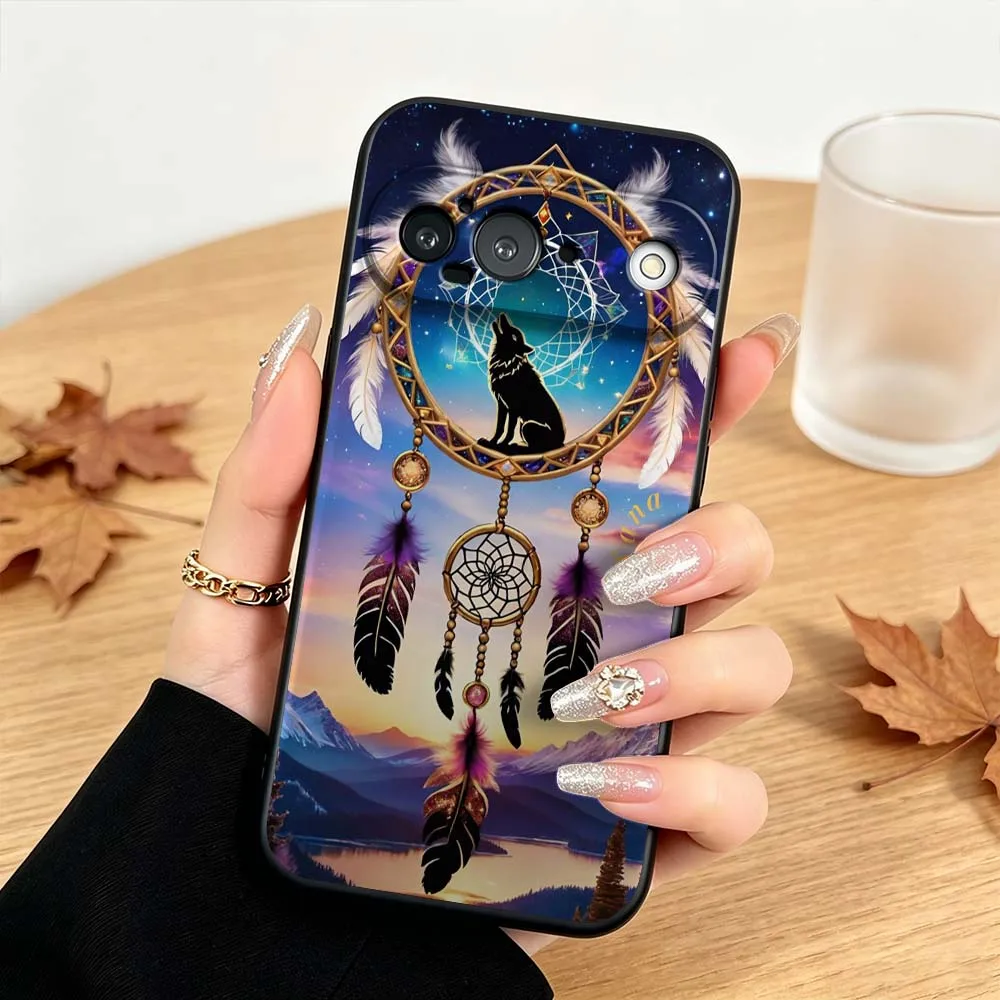 Фото Чехол для телефона Dreamcatcher Art для Google Pixel 10, 10A, 9, 8, 7, 9a, 8A, 7a, 6a XL Pro 5G, черный №4