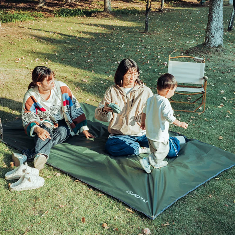 Однотонный коврик для пикника многофункциональная напольная ткань Оксфорд