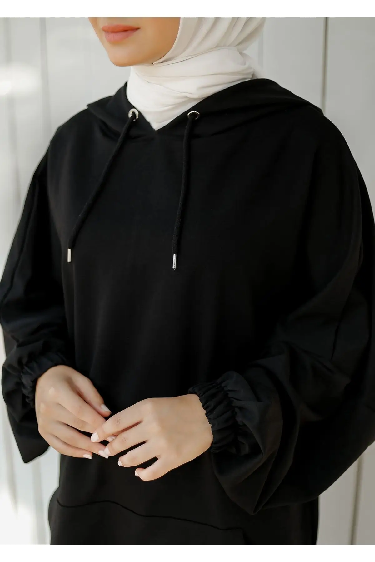 

The kangaroo hooded sweatshirts Mobile Women Muslim Sweatshirt 2021 Fashion