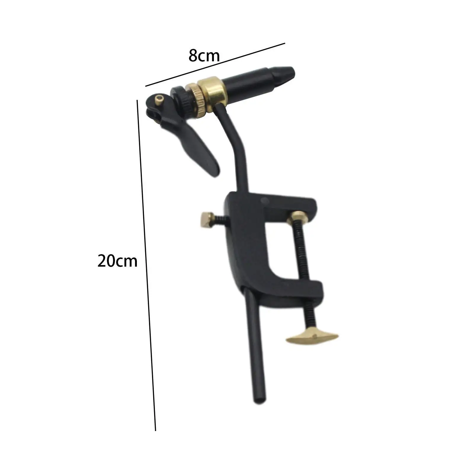 Роторные зажимы для вязания мушек C-образный зажим приманка принадлежности