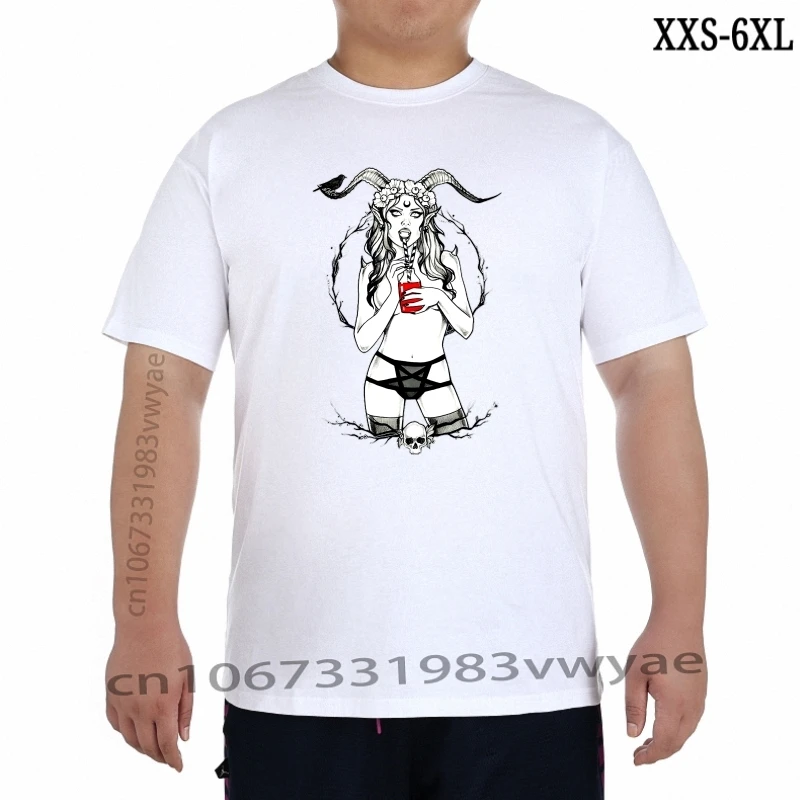 

Twisted Demon Juice Black Gothic T Shirt Anna Marine Art Large Size Tee Shirt XXS-6XL