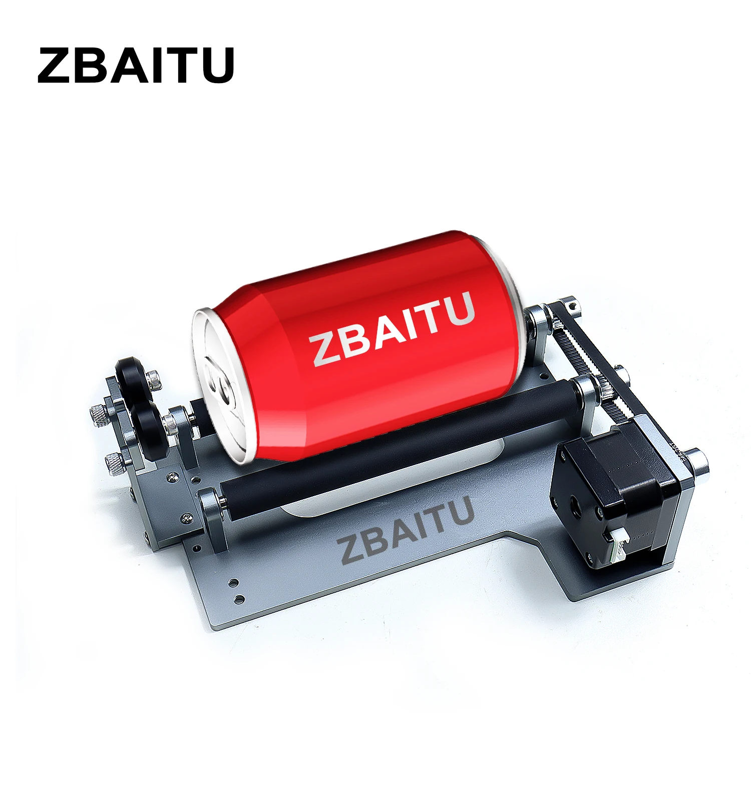 360 Degree Rotating Rotary Table For ZBAITU Laser Engraver Cutter Machine Y Axis Motor for Cups, Cylinders, Goblets, Wine Glass