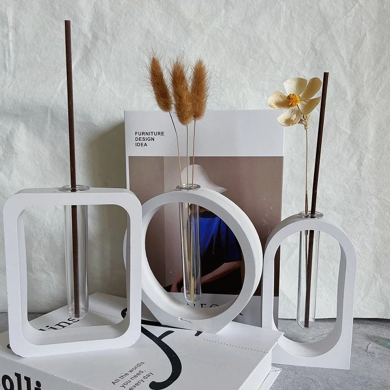 

Гидропонная форма для ВАЗ, прозрачная клеевая форма из эпоксидной смолы, овальное квадратное устройство, испытательная трубка для разведения цветов, силиконовые формы для ваз «сделай сам»