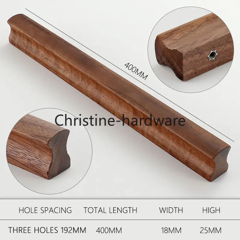 

Мебельные ручки из цельного дерева для шкафов и ящиков, ручки для шкафа в скандинавском стиле, ручки для кухонного шкафа, фурнитура для деревянных дверных ручек