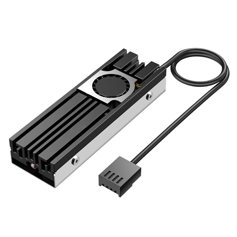 

M.2 Drive Heatsink Pad Double-Side Silicone Pads 10000R Fan Cooling Heat Sink for M2 2280 Solid Disk SSD