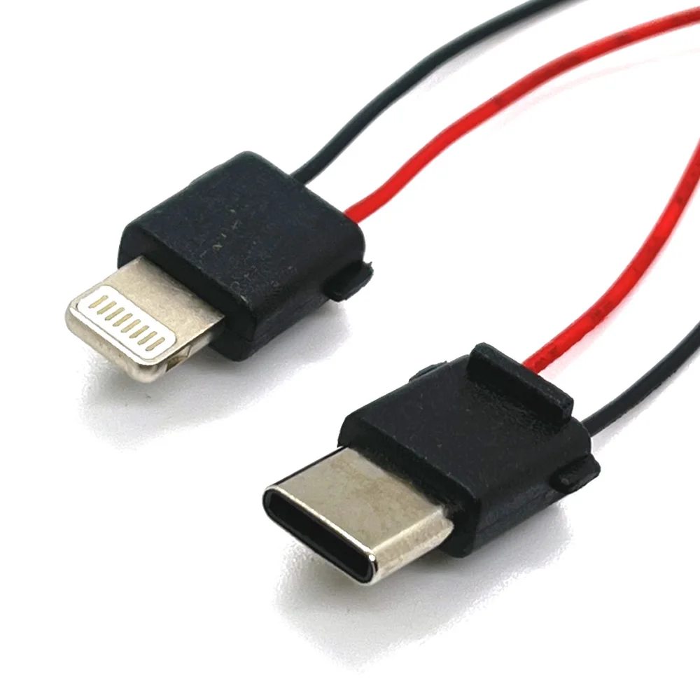 1 шт. 2-контактный разъем USB type-C для iphone